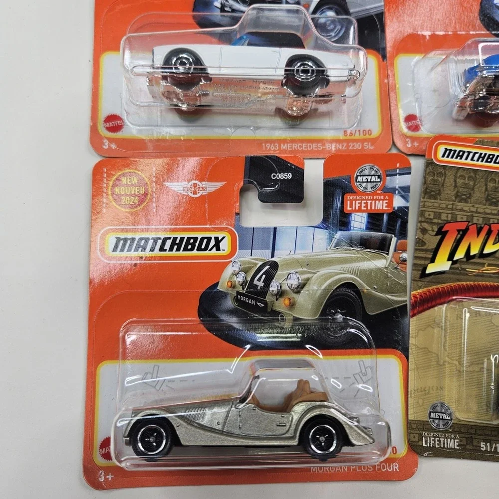 Lot of 4 Sealed 2024 Matchbox Diecast Cars - Mercedes, Cadillac, Morgan